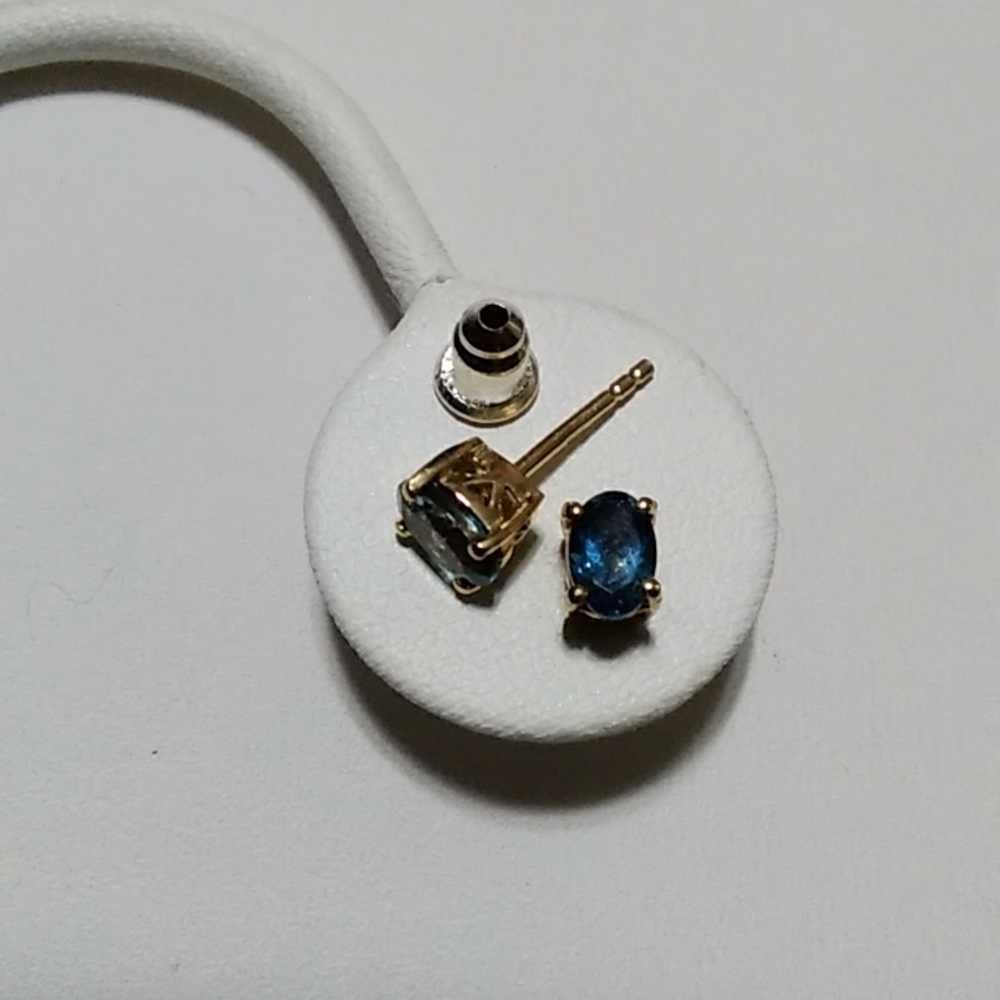 YG London Blue Topaz Earrings